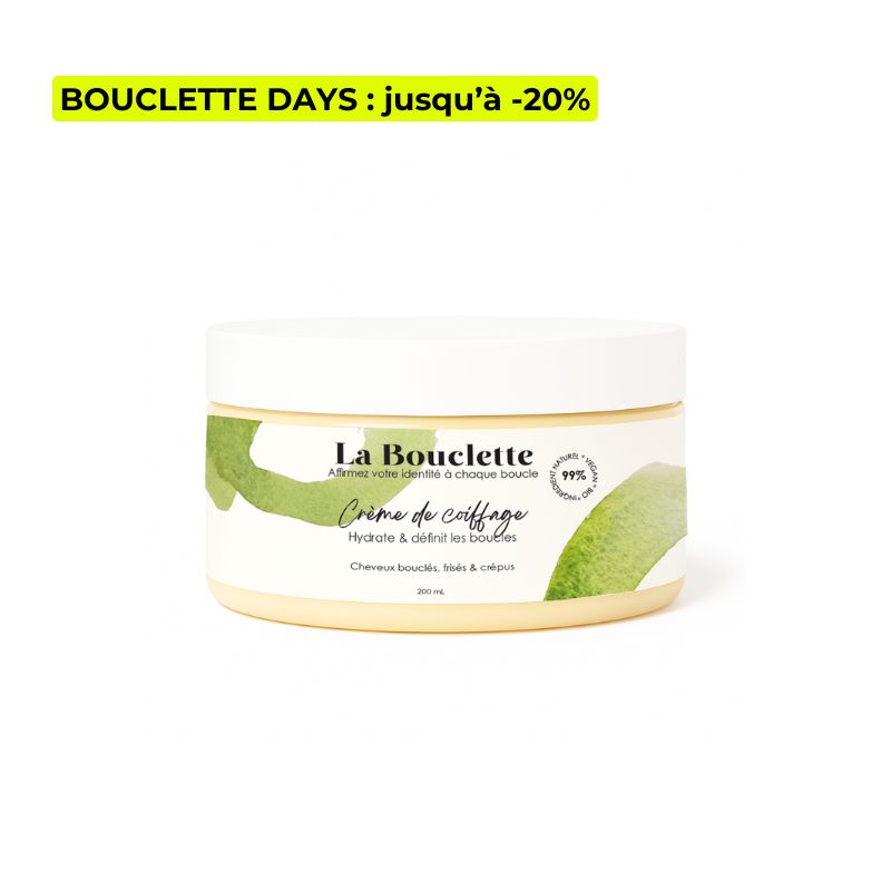 Crème  - Définit les boucles & aide au coiffage