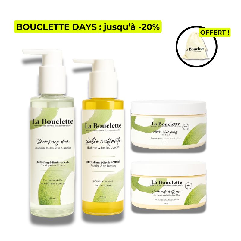Routine cheveux bouclés - frisés