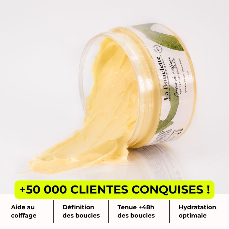 Crème - Définit les boucles & aide au coiffage