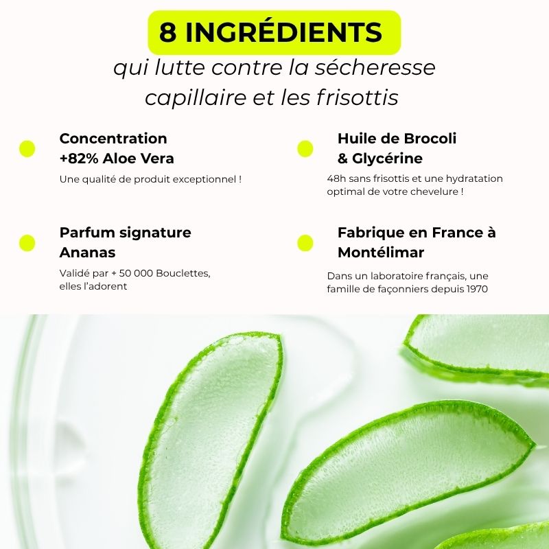 Gelée - Hydrate et fixe les boucles