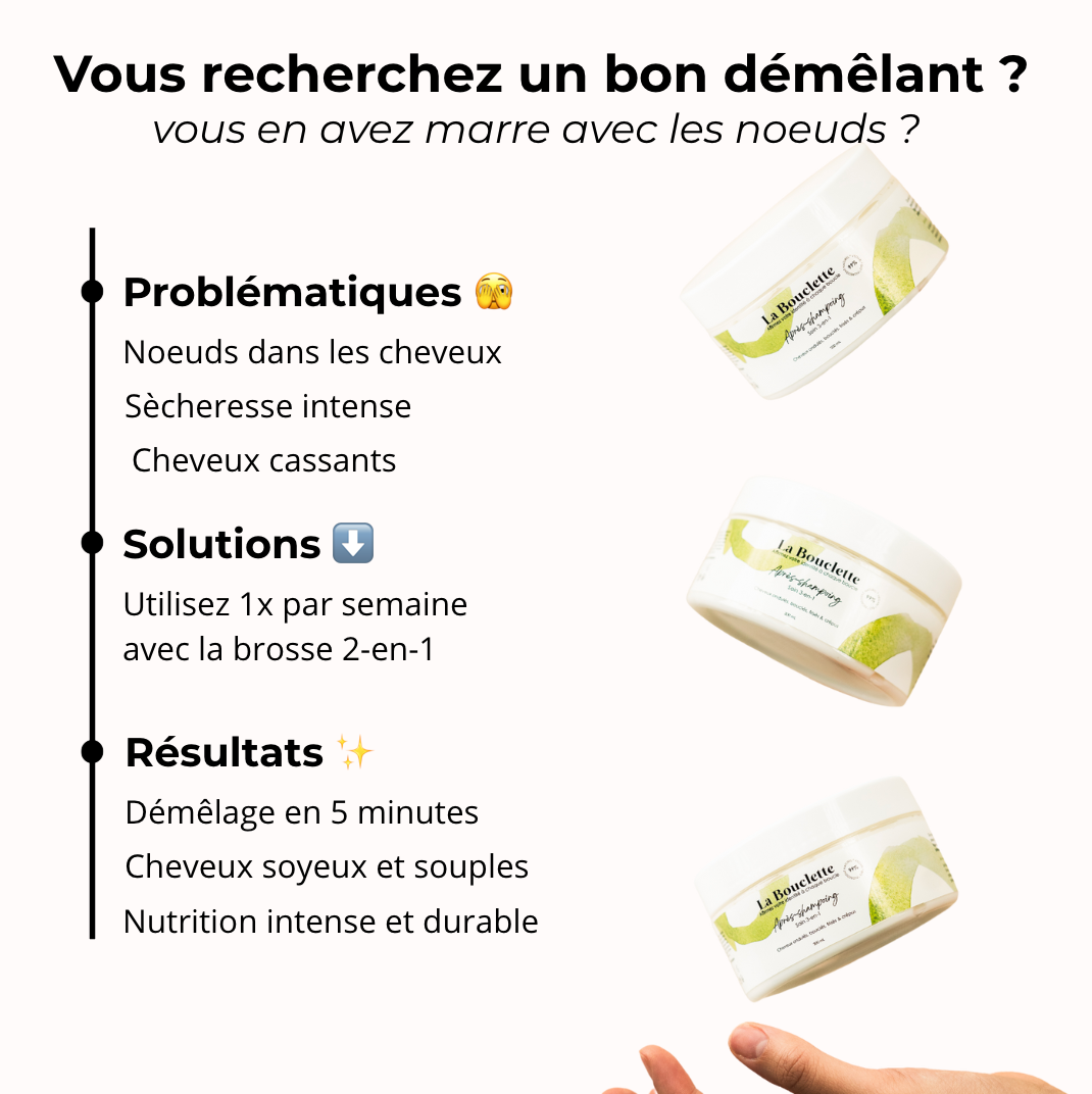 Soin 3-en 1 - Démêlage simple et répare