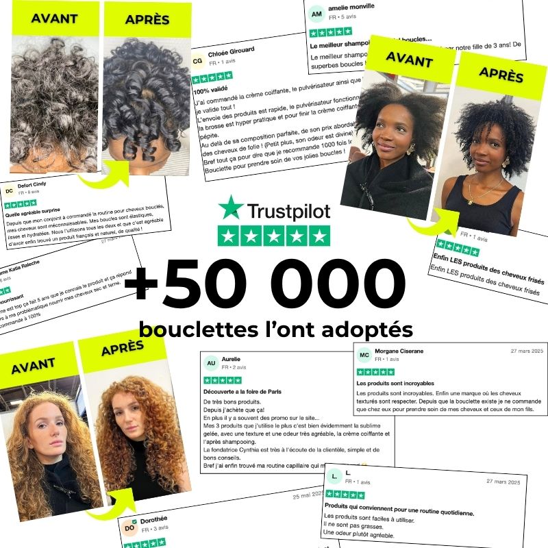 Crème  - Définit les boucles & aide au coiffage