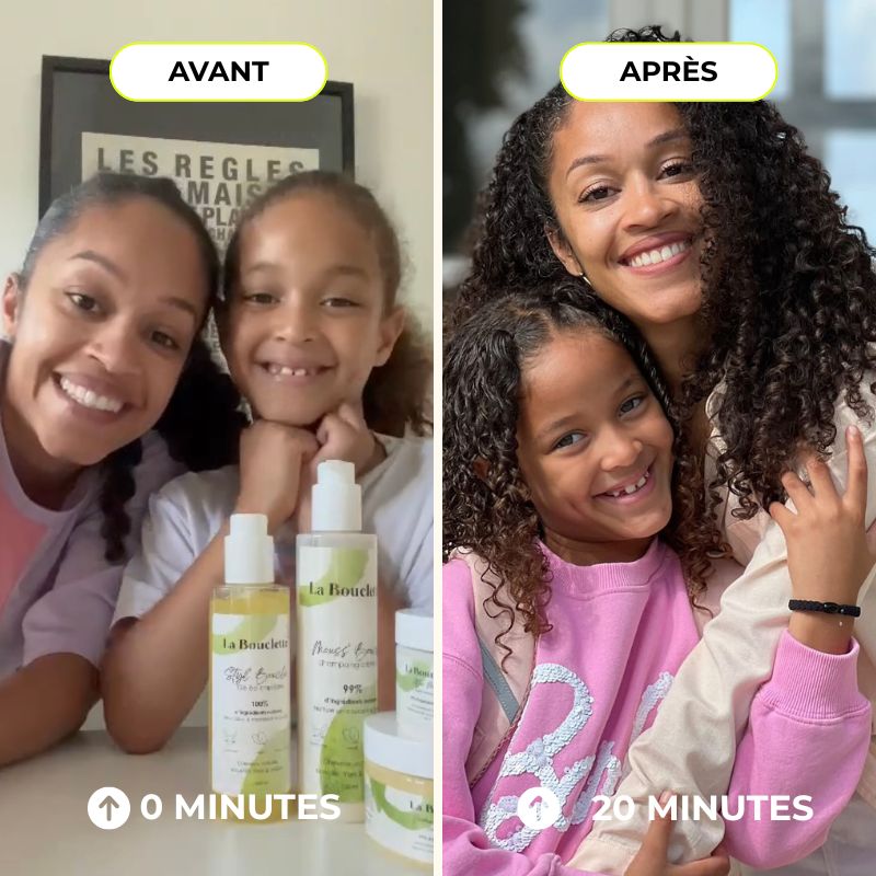 Routine cheveux bouclés - frisés