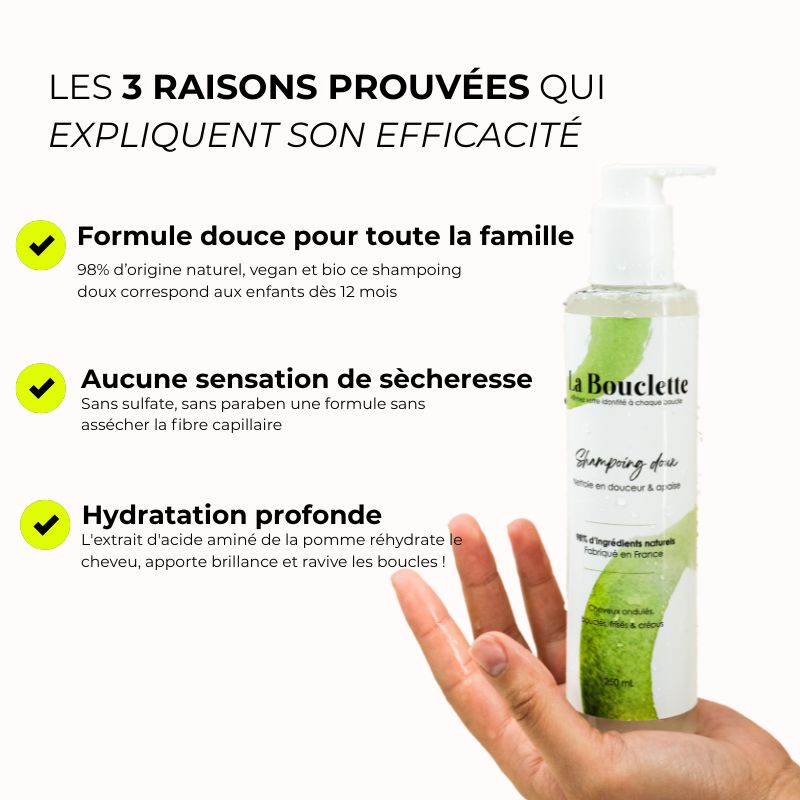 Routine cheveux ondulés