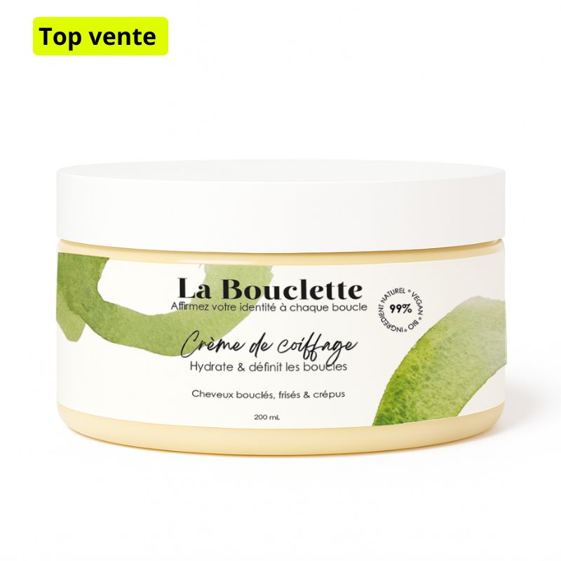 Crème - Définit les boucles & aide au coiffage