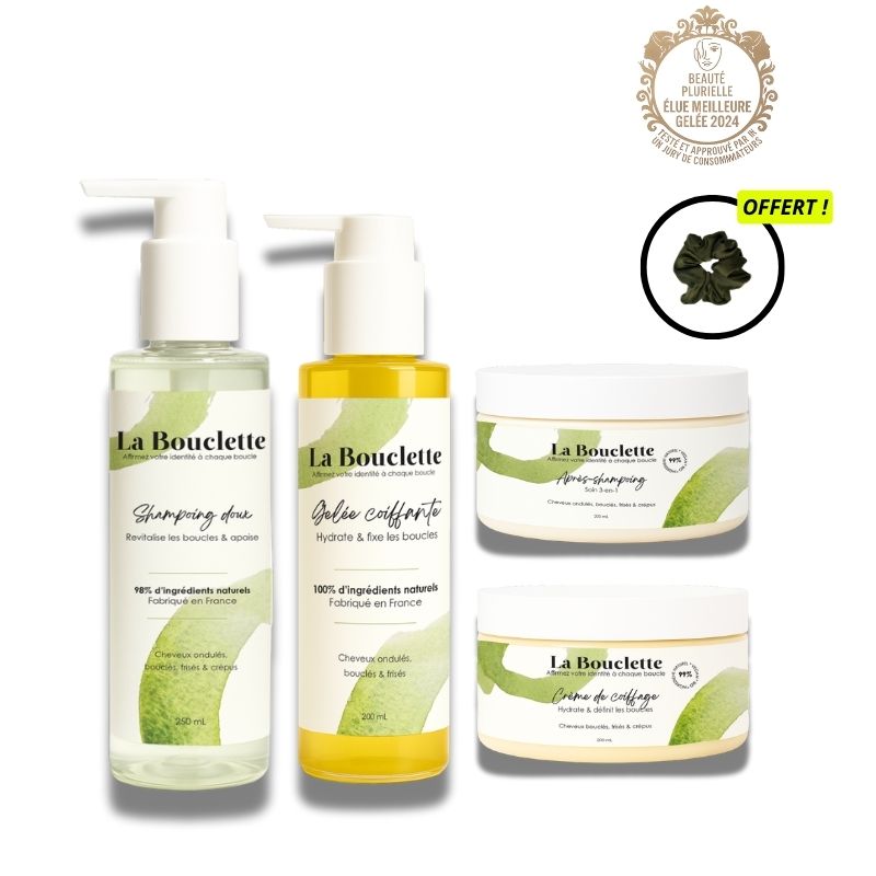 Routine cheveux bouclés - frisés