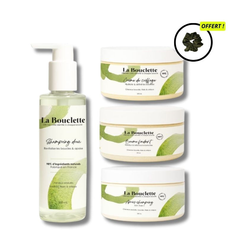 Routine cheveux crépus