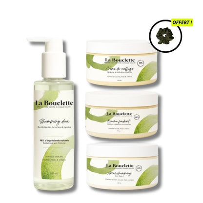 Routine cheveux crépus