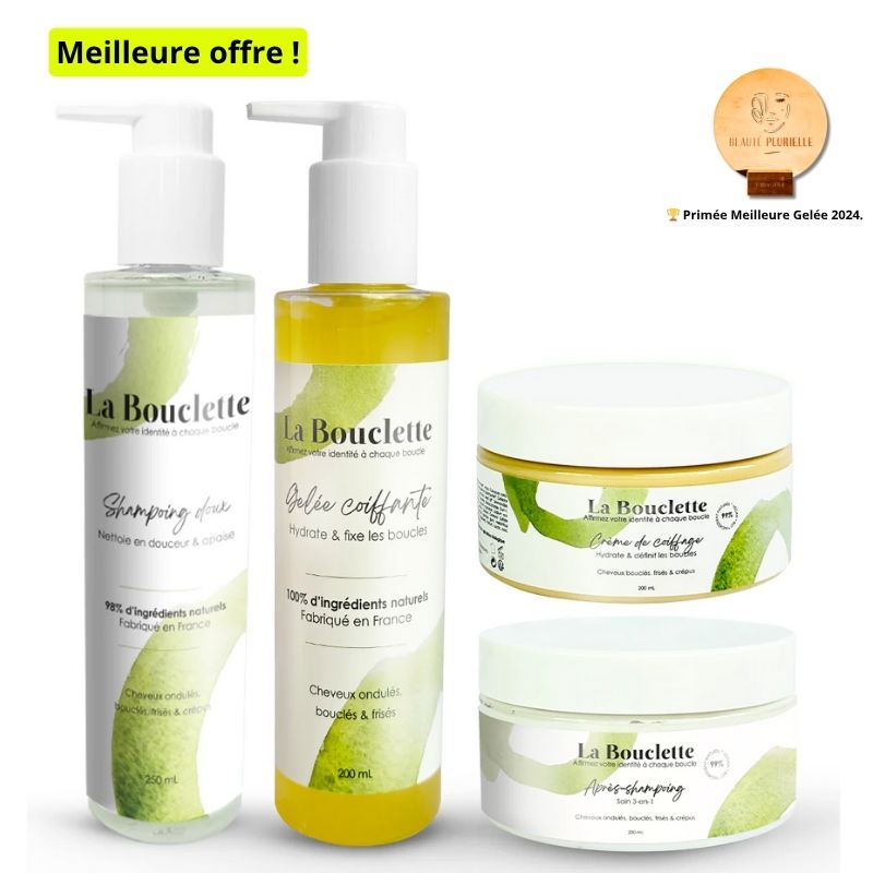 Routine cheveux bouclés - frisés