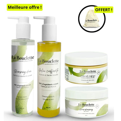 Routine cheveux bouclés - frisés