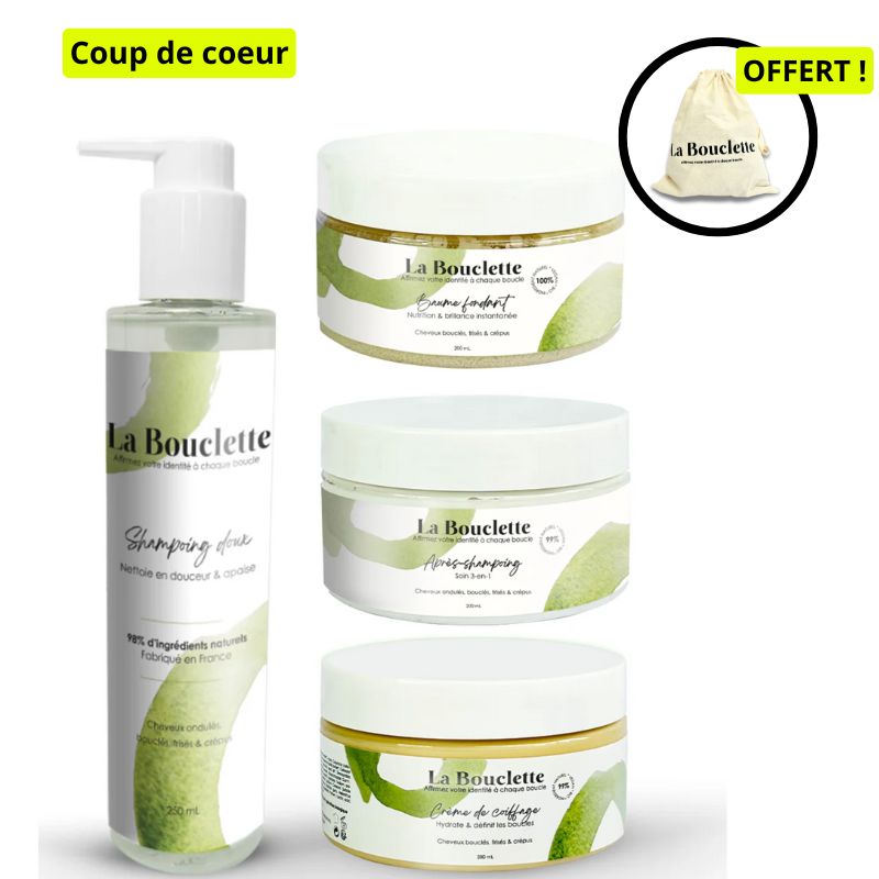 Routine cheveux crépus