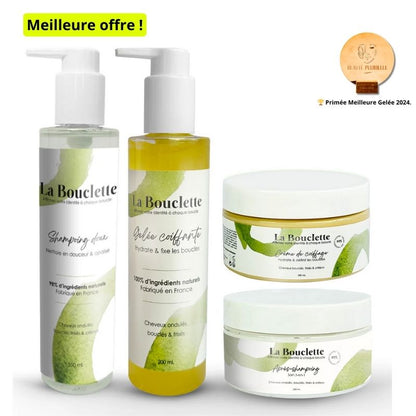 Routine cheveux bouclés - frisés