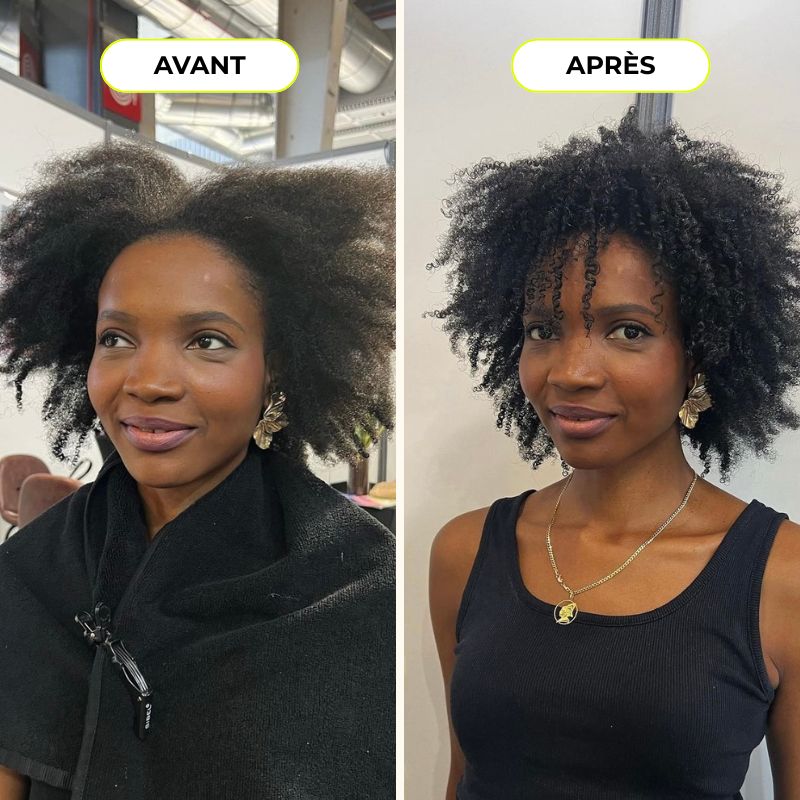 Routine cheveux crépus