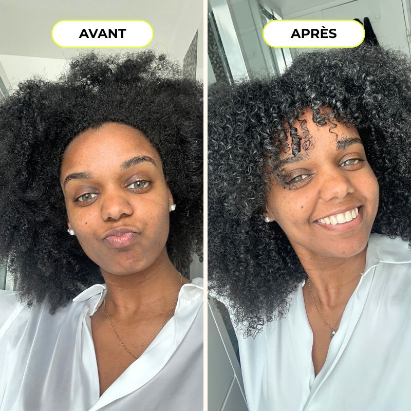 Routine cheveux crépus