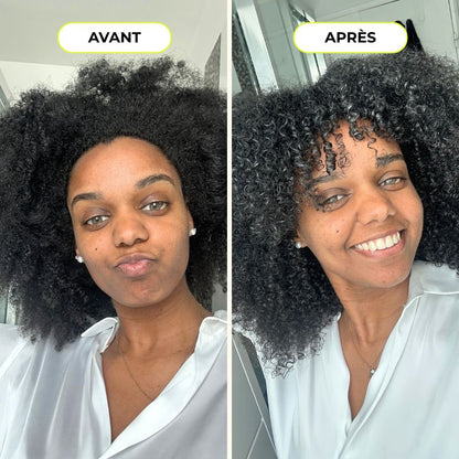 Routine cheveux crépus