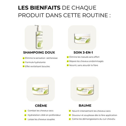 Routine cheveux crépus