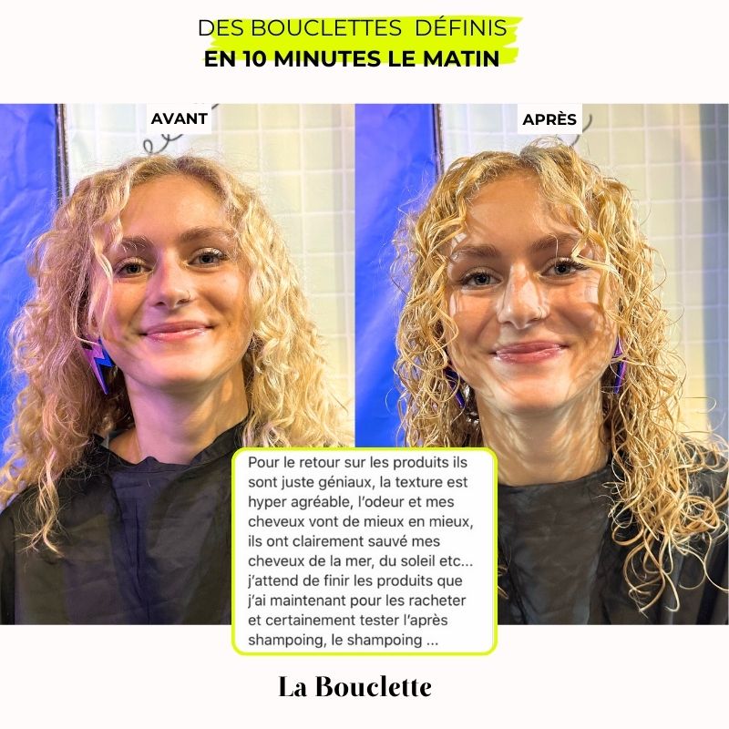 Crème  - Définit les boucles &amp; aide au coiffage