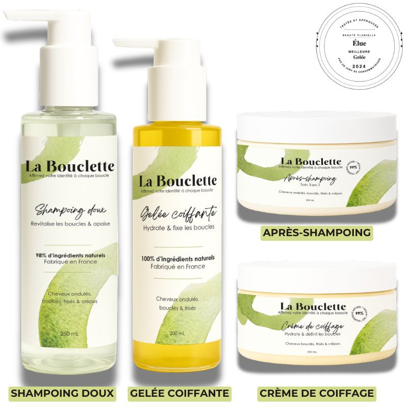 Routine cheveux bouclés - frisés