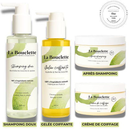 Routine cheveux bouclés - frisés