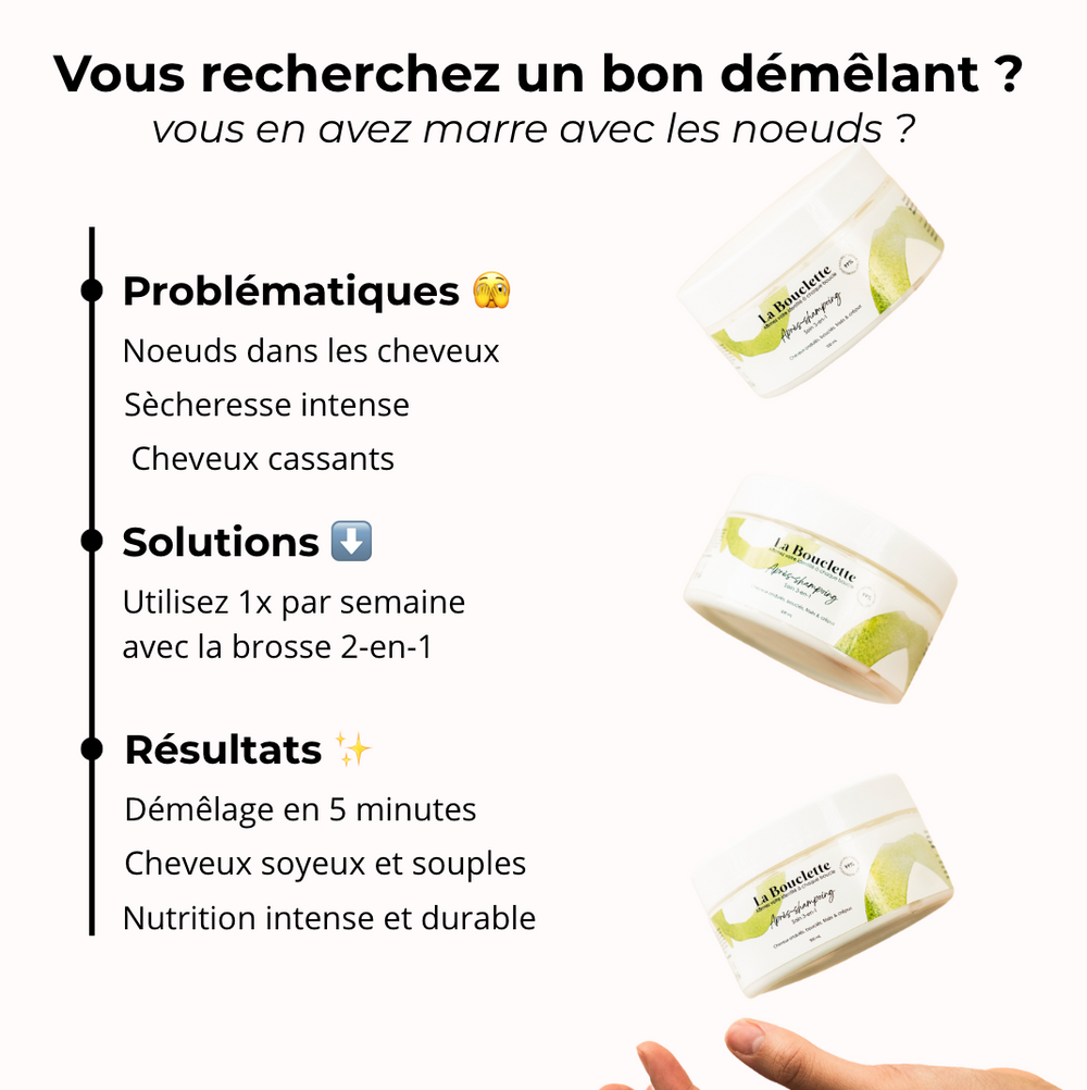 Soin 3-en 1 - Démêlage simple et répare