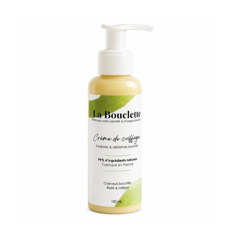 Crème  100ml Format Voyage - Définit les boucles &amp; aide au coiffage