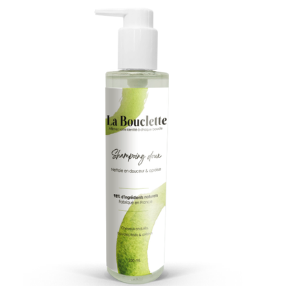 Shampoing - Nettoie et revitalise les boucles