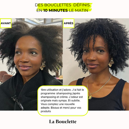 Routine cheveux crépus