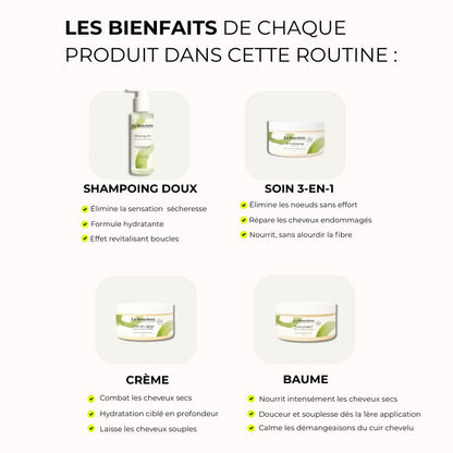 Routine cheveux crépus