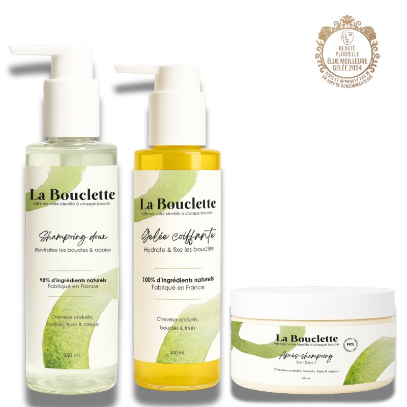 Routine cheveux ondulés