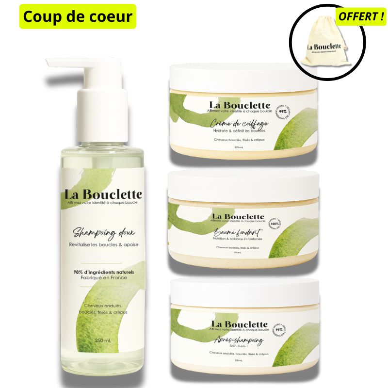 Routine cheveux crépus