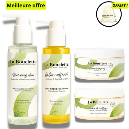 Routine cheveux bouclés - frisés offre